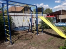 Уличный Спортивный Комплекс Олимпик 6.3 скат металл ЦВЕТ СИН/ЖЕЛ_3